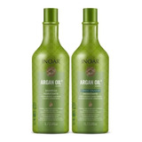 Kit Inoar Shampoo + Condicionador Argan Oil Hidratante Lt