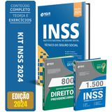 Kit Inss Técnico + Questões + Livro Direito Previdenciário
