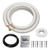 Kit Instalação Ar Condic 9/12000btus 1/4-3/8 S/ Suporte 3 Mt