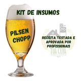 Kit Insumos Receita Cerveja Pilsen Chopp Puro Malte 10litros