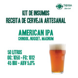 Kit Insumos Receita De Cerveja Artesanal American Ipa - 50l