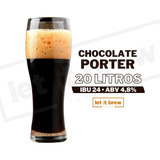 Kit Insumos/receita Cerveja Chocolate Porter 20l