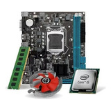 Kit Intel I5 8500+ Pl. Mãe B250 + Memoria 16 Gb Ddr4 +cooler