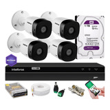 Kit Intelbras 4 Cam 1120b Dvr