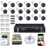 Kit Intelbras Multi Hd 16 Cameras