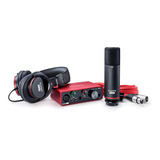 Kit Interface Áudio Focusrite Scarlett Solo 3nd Gen Studio