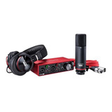 Kit Interface De Audio Focusrite Scarlett 2i2 3rd Geração