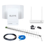Kit Internet Rural Amplimax Fit 4g + Rot + Ant + Cabo 70m