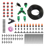 Kit Irrigação Completo Gotejamento Nebulizador 112pçs 20m