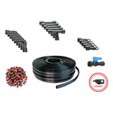 Kit Irrigação Gotejamento Tubo Pelbd 100 Metros