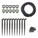 Kit Irrigação Micro Aspersão Completo Amanco 44 Lph 10 Und