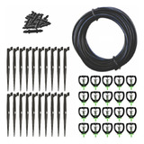 Kit Irrigação Micro Aspersão Completo Amanco 44 Lph 20 Und