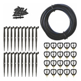 Kit Irrigação Micro Aspersão Completo Amanco 58 Lph 20 Und