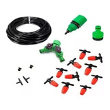 Kit Irrigação Nebulização Névoa 10 Bicos + 20 Metros + Y