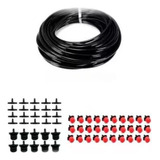 Kit Irrigação Personalizado 30 Chuveirinho + Micro Tubo 4mm