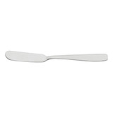 Kit Jogo 4 Espátulas Geleia Manteiga Patê Inox Tramontina Cor Aço Inox