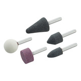 Kit Jogo 5pc Ponta Montada Mini Retifica Acessorios Retifica