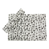 Kit Jogo Americano Prime + Guardanapo - 4 Peças