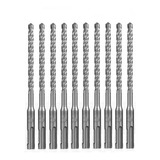 Kit Jogo Broca P/ Martelete Sds Plus 8mm X 160mm (10 Peças)