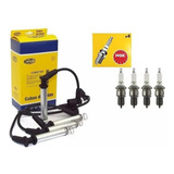 Kit Jogo Cabo E Vela Carro Celta 1.0 8v Vhc Gasolina