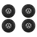 Kit Jogo Calota Centro De Roda Ferro Vw Aro 13 14 15 Amarok