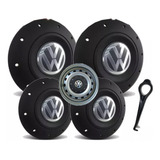 Kit Jogo Calota Centro De Roda Ferro Vw Aro 13 14 15 Amarok