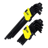 Kit Jogo Chave Allen Hex /torque / Bola / Longa 18 Peças 