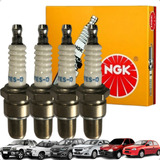 Kit Jogo De 4 Velas De Ignição Original Ngk S10 Corsa Blazer