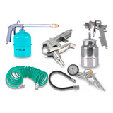 Kit Jogo De Acessórios Pneumáticos 5 Peças Compressor Stels