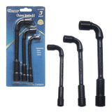 Kit Jogo De Chave Biela (l) Com Furo 3pçs L-2003 Western