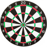 Kit Jogo De Dardos Com Alvo De 42,5 Cm 6 Dardos Profissional