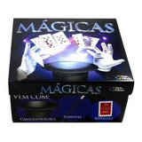 Kit Jogo De Mágicas 30 Truques 37 Peças Com Cartola Infantil