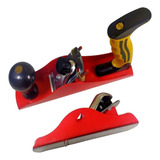 Kit Jogo De Plaina Manual 2 Peças Para Madeira Profissional