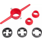 Kit Jogo De Tarraxa Manual Para Rosca Em Cano Pvc Nove54