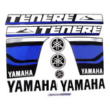 Kit Jogo Faixa Adesiva Xtz 250 Tenere Azul 2018 - 2019