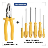 Kit Jogo Ferramenta Chave Fenda Philips