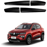 Kit Jogo Friso Lateral Borrachão Compativel Kwid 2023 2024