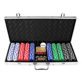 Kit Jogo Poker De Mesa Maleta