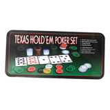 Kit Jogo Poker Texas Hold'em 200