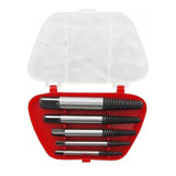 Kit Jogo Saca Parafuso Extrator Macho Rosca Esquerda 5 Peças