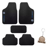Kit Jogo Tapete Automotivo Borracha Volkswagen + Chaveiro