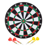 Kit Jogo Tiro Ao Alvo + 4 Dardos Profissional Grande 29cm