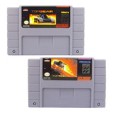 Kit Jogo Top Gear 1 + Top Gear 2 Para Super Nintendo Snes