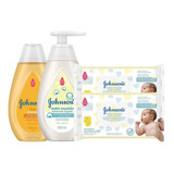 Kit Johnson's Baby: Toalinhas + Shampoo