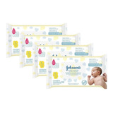 Kit Johnsons Baby Toalhinhas Recém-nascido C/ 384 Unidades