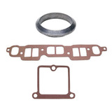 Kit Junta Coletor Admissão Escapamento Anel Gm Opala 2.5
