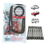 Kit Junta Motor + Capa Tucho Fusca Kombi Brasilia Motor A Ar