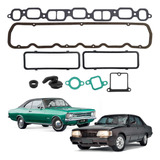 Kit Junta Motor Coletor Escape Tampa Válvulas Opala 6cc