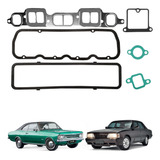 Kit Junta Tampa Válvula Coletor Escape Admissão Opala 4cc