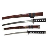 Kit Katana Samurai 2 Espadas C